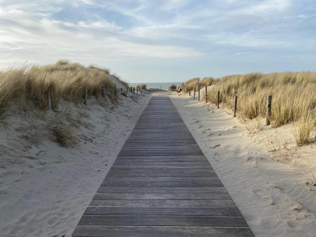 Strandhuis De Zeeparel Met Hottub Petten Zewnętrze zdjęcie